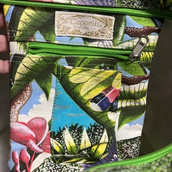 Hummingbird Bird Shimmer Tote - Picture 5 of 6